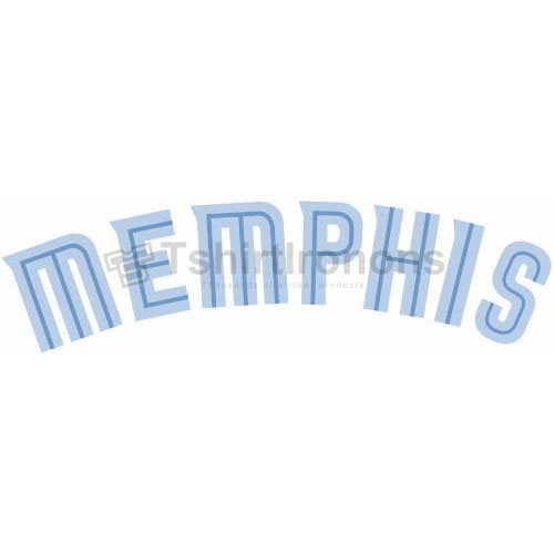 Memphis Grizzlies T-shirts Iron On Transfers N1054 - Click Image to Close